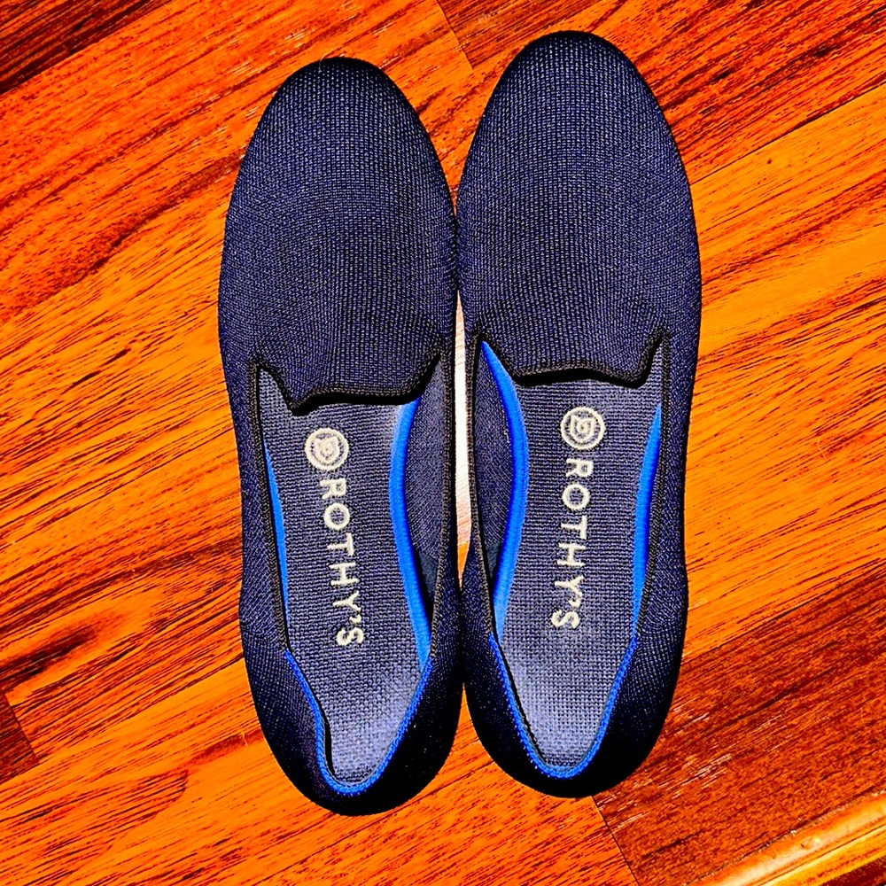 Rothy’s loafers in Navy (size 9)